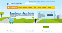 Desktop Screenshot of cursosenpanama.com